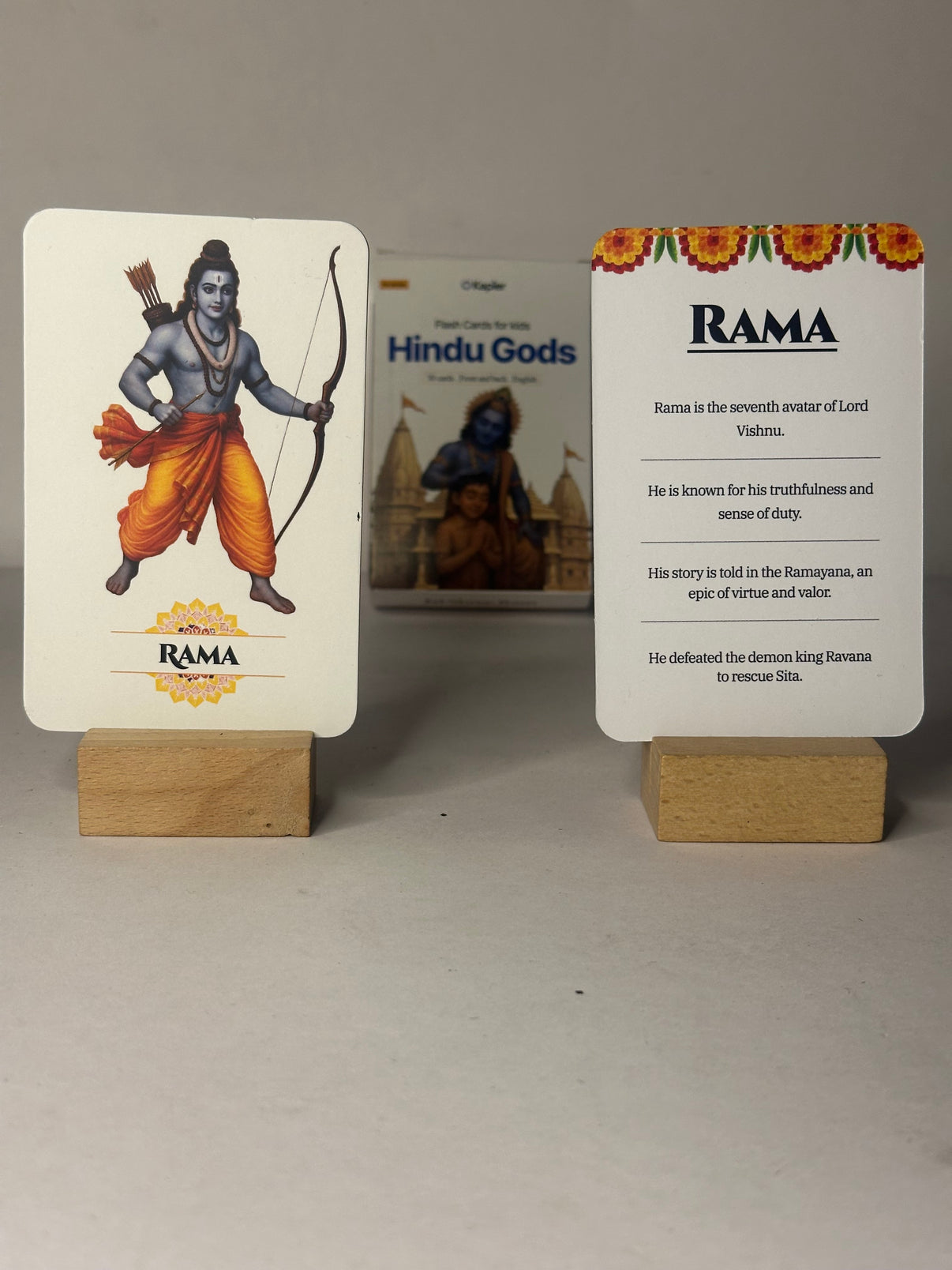 Hindu Gods Flashcards for kids | Kapier Original | Get yours today