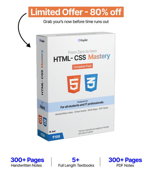 HTML CSS Mastery