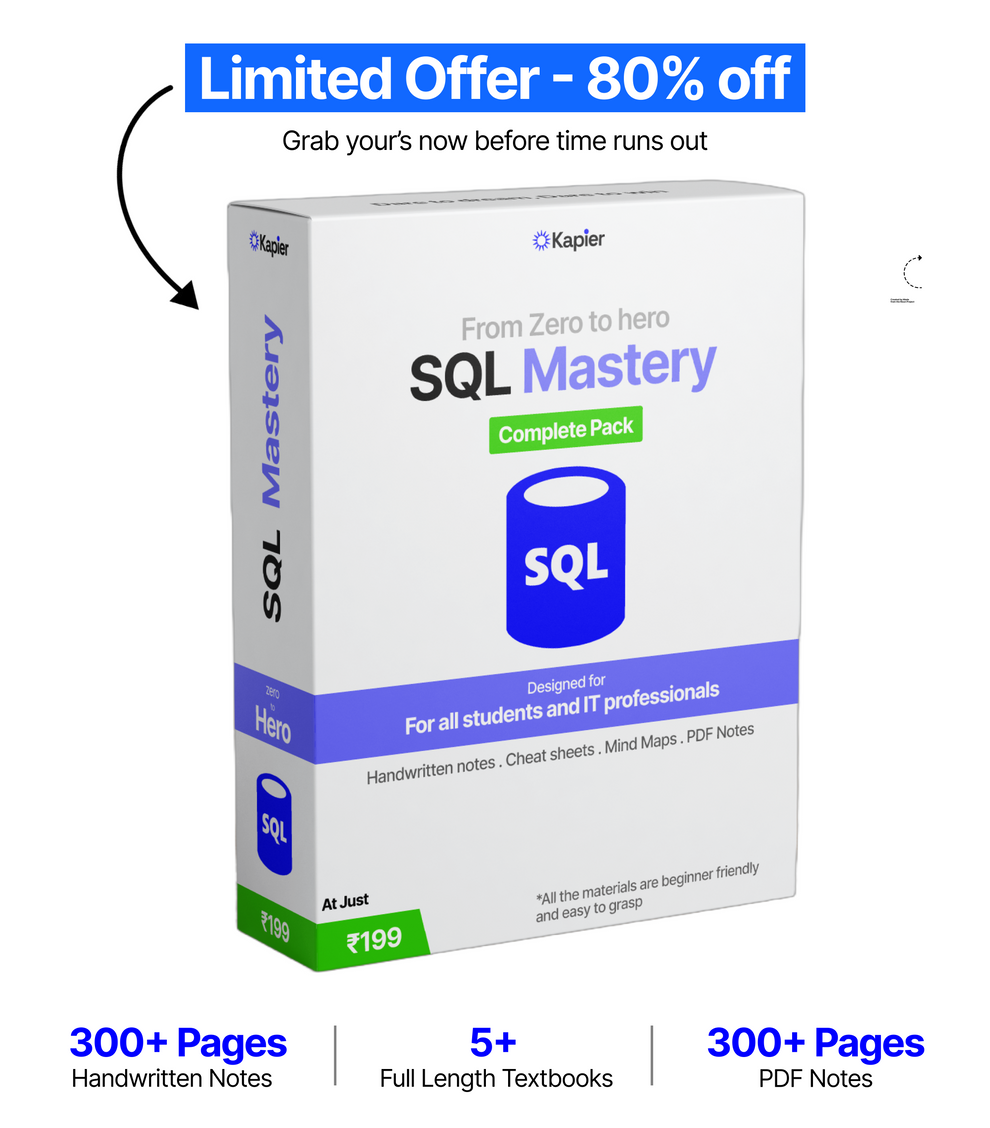 SQL Mastery – Kapier