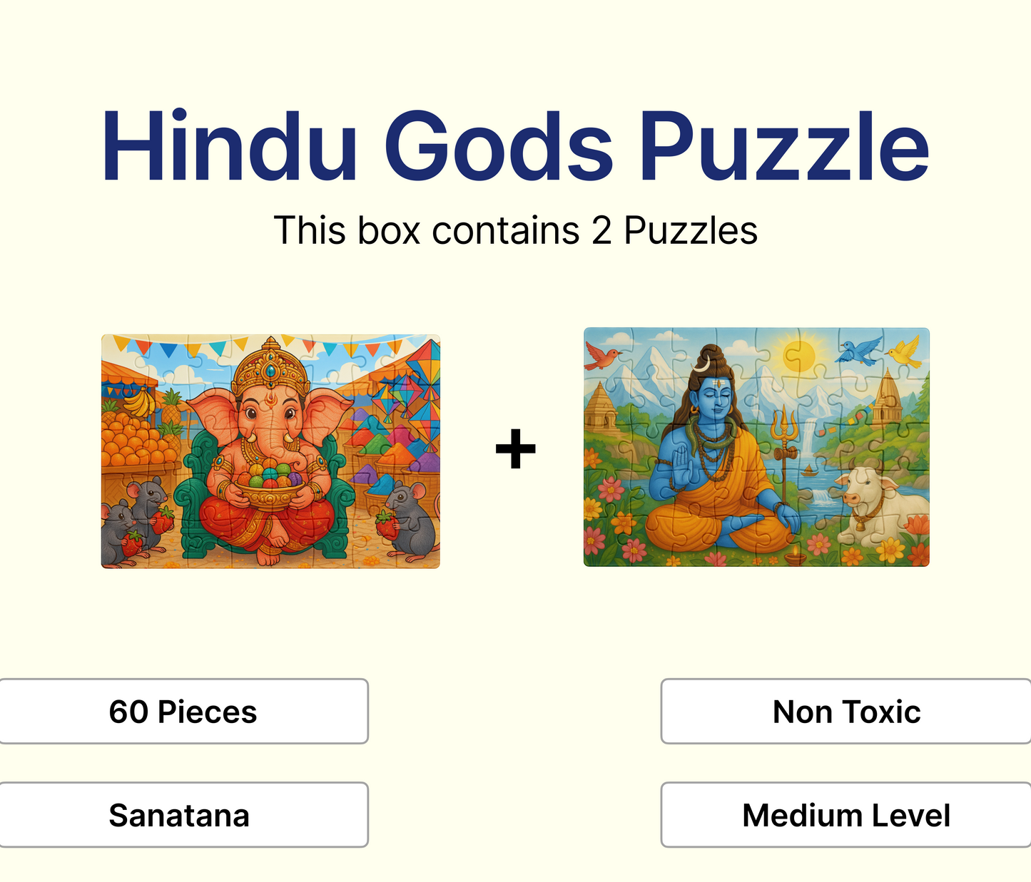 Hindu Gods - Puzzle