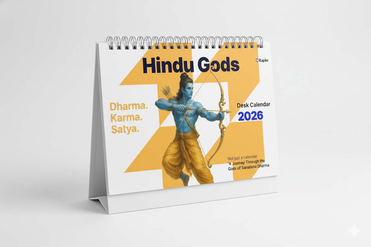 Hindu Gods - Calendar 2026