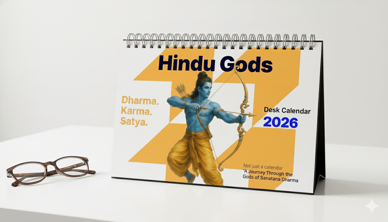 Hindu Gods - Calendar 2026