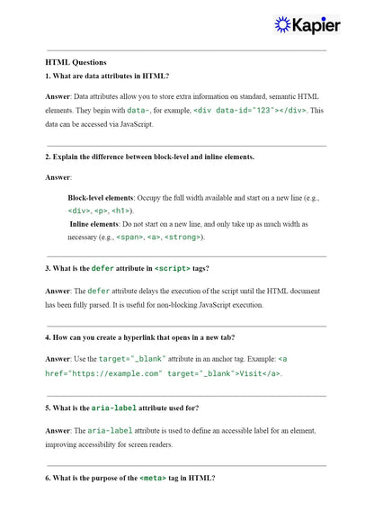 HTML CSS Mastery