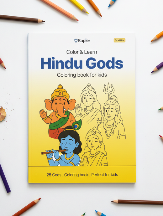 Coloring Book - Hindu Gods