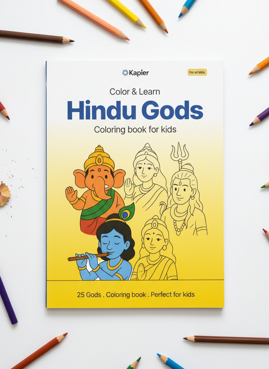 Coloring Book - Hindu Gods