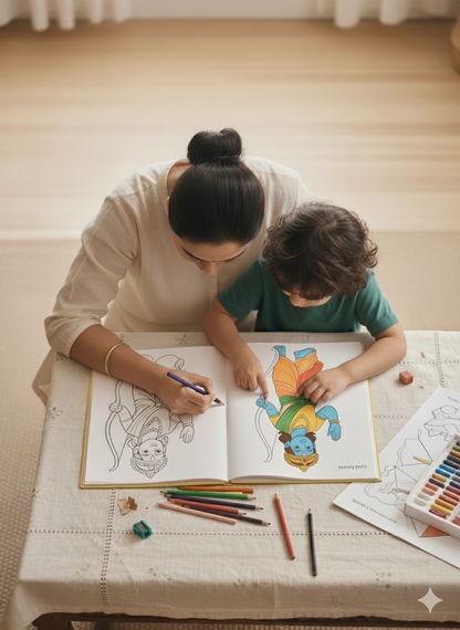 Coloring Book - Hindu Gods