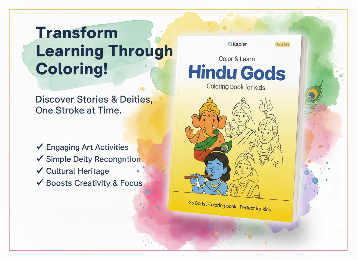 Coloring Book - Hindu Gods