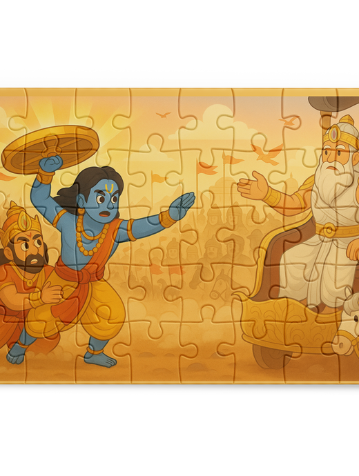 Krishna and Bhishma