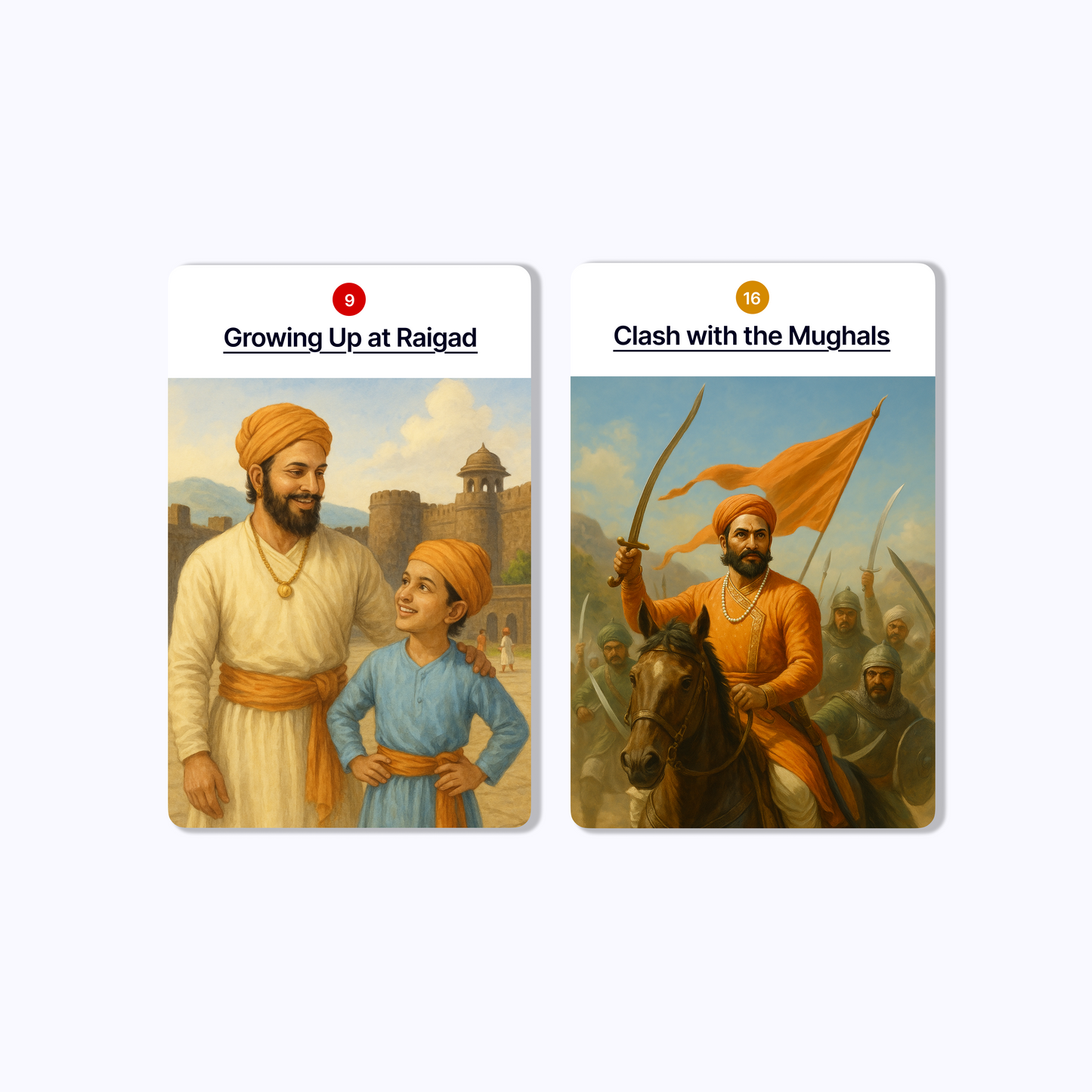 Chhatrapati Shivaji & Shambaji Combo