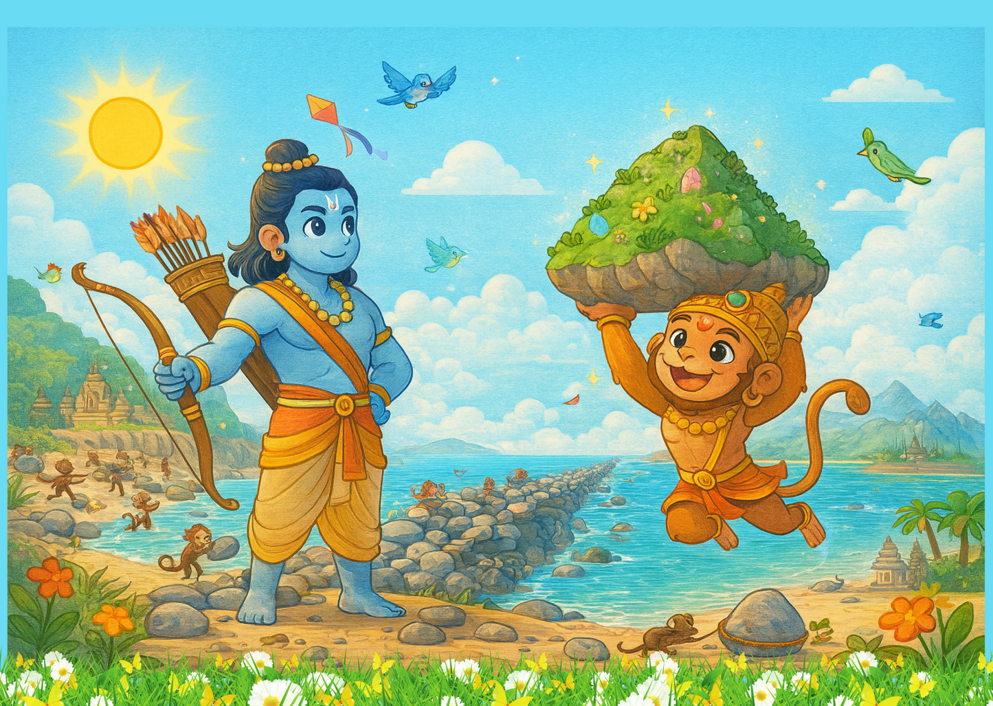 Rama vs Ravana Puzzle