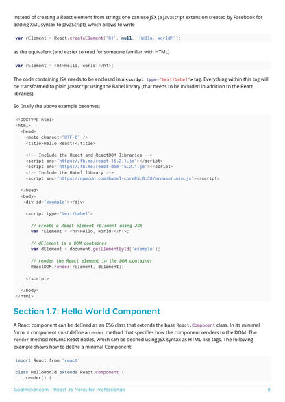 React.js Mastery