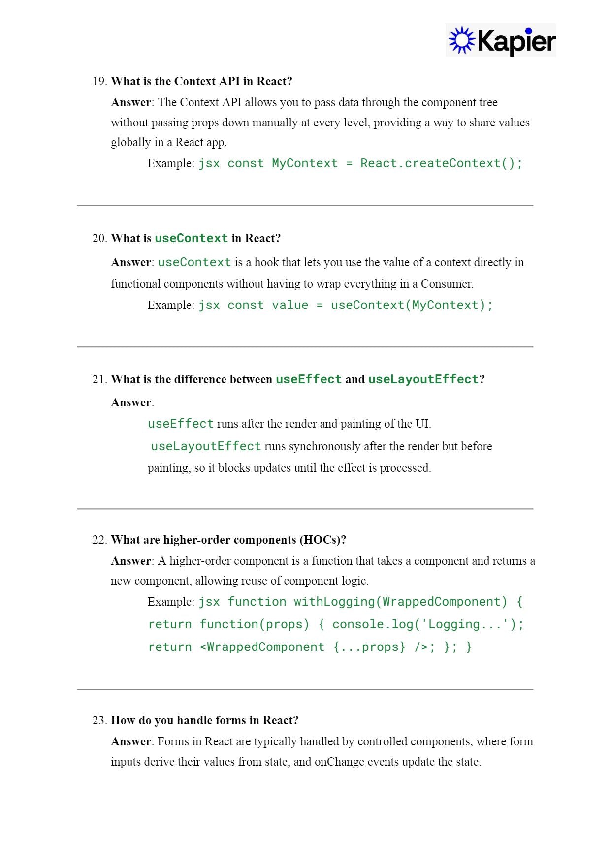 React.js Mastery