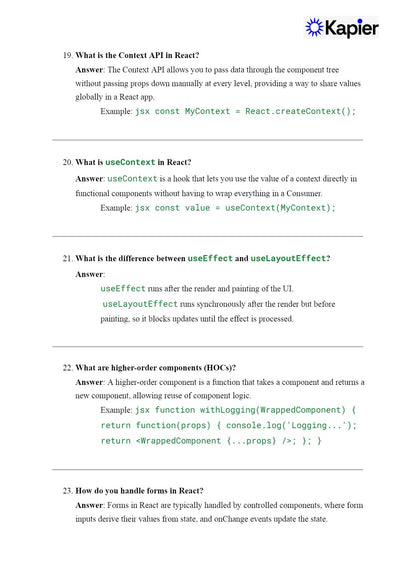 React.js Mastery
